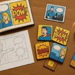 Modi per trasformare disegni in piccoli giochi da tavolo ispirati ai fumetti: Soluzioni facili e veloci