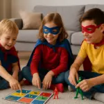 Quali giochi a tema fumetti possono essere condivisi dai bimbi di età diverse? Strategie che evitano discussioni