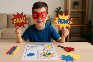Giochi da fare in casa ispirati ai fumetti: Perché migliorano anche la manualità
