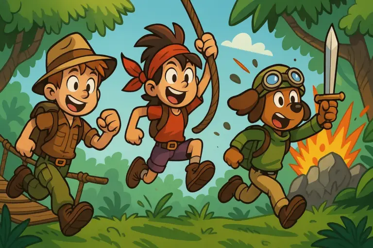 Personaggi avventurosi nei fumetti per bambini: Perché funzionano meglio nei giochi dinamici