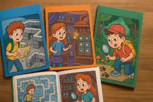 Libri-gioco a fumetti per bambini: Recensione dei titoli che sviluppano logica in modo divertente