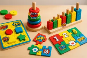 Scelta di giochi educativi ispirati ai fumetti: Gli abbinamenti più stimolanti per lo sviluppo cognitivo