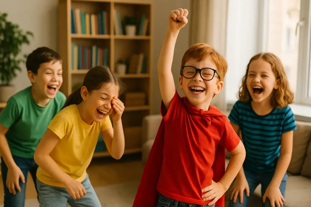 Fumetti kids umoristici: Come trasformarli in giochi di gruppo che sciolgono la timidezza