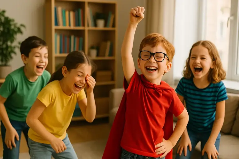 Fumetti kids umoristici: Come trasformarli in giochi di gruppo che sciolgono la timidezza