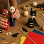 Costruire burattini con i personaggi dei fumetti preferiti dai bambini: Spunti pratici per laboratori originali