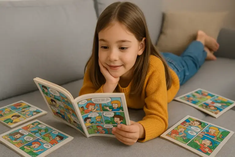 Fumetti non-violenti per bambini: Come scegliere titoli che nutrono la creatività senza ansie