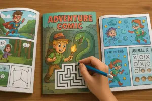 Fumetti-gioco interattivi per bambini: La selezione di titoli con il maggior coinvolgimento pratico