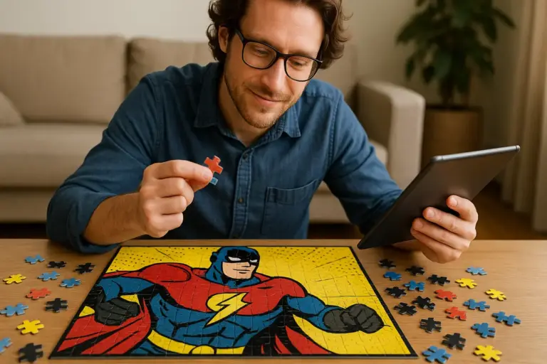 Le recensioni dei puzzle ispirati ai personaggi dei fumetti: Come esercitano la pazienza divertendo