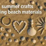 5 lavoretti estivi con materiali da spiaggia (conchiglie comprese)