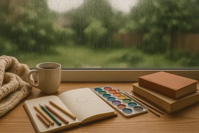 Il weekend piovoso d’estate esiste: il kit creativo antinoia da preparare ora