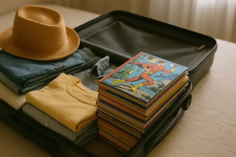 Fumetti in valigia: quali portare per due settimane di vacanza