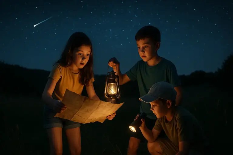 Caccia al tesoro sotto le stelle: il gioco perfetto per le sere prima di San Lorenzo