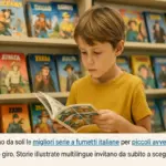 Fumetti italiani d’avventura: perché i bambini li scelgono da soli al secondo giro