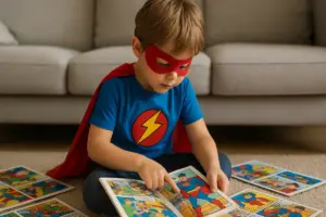 Fumetti classici nei giochi quotidiani: il personaggio che cambia tutto a 5 anni