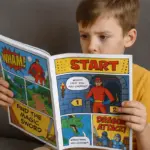 Fumetti-gioco a colori vivaci: perché cambiano l’esperienza del bambino lettore