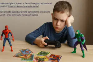 Giochi ispirati ai fumetti troppo difficili: cosa blocca davvero i bambini