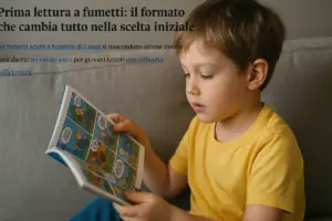 Prima lettura a fumetti: il formato che cambia tutto nella scelta iniziale