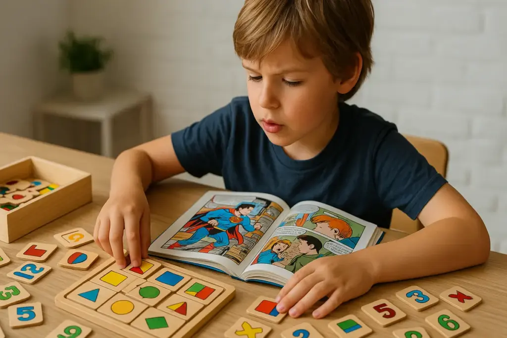 Fumetti kids e giochi cognitivi: l’abbinamento che sorprende anche gli educatori