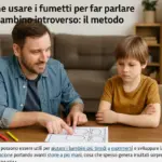 Come usare i fumetti per far parlare un bambino introverso: il metodo