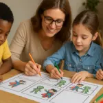 Come si costruisce una storia a più mani con i bambini: il ruolo di ogni vignetta