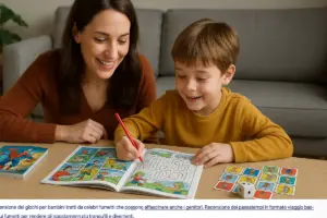 Fumetti con giochi inclusi per bambini: il formato che sorprende i genitori