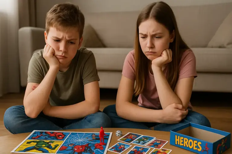 Bambini che abbandonano i giochi a fumetti: il segnale che anticipa tutto