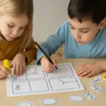 Fumetti fai-da-te con bambini piccoli: la tecnica che non richiede saper disegnare