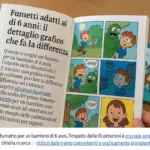 Fumetti adatti ai bambini di 6 anni: il dettaglio grafico che fa la differenza