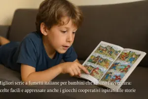 Fumetti italiani per bambini avventurosi: il criterio che guida senza dubbi la scelta