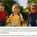 Protagonisti avventurosi nei fumetti kids: il tratto che accende i giochi liberi