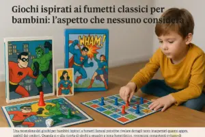 Giochi ispirati ai fumetti classici per bambini: l’aspetto che nessuno considera