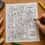 Quante vignette servono in un fumetto fatto in casa? la risposta cambia tutto