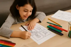 Laboratorio fumetti fai-da-te a casa: il passaggio che sblocca anche i più inibiti