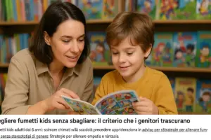 Scegliere fumetti kids senza sbagliare: il criterio che i genitori trascurano