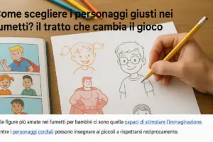 Come scegliere i personaggi giusti nei fumetti? il tratto che cambia il gioco