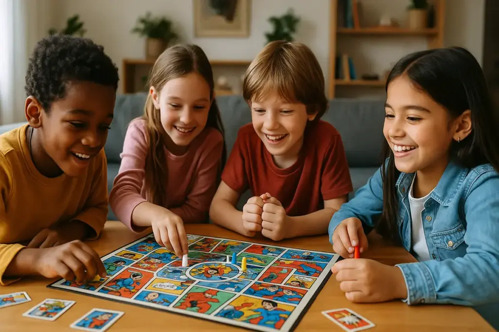 Meccaniche di gioco nei fumetti-board game kids: cosa valutare per fascia d’età