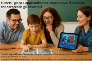 Fumetti-gioco e apprendimento cooperativo: il dettaglio che sorprende gli educatori