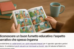 Riconoscere un buon fumetto educativo: l’aspetto narrativo che spesso inganna