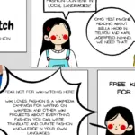Un fumetto in quattro vignette: il gioco semplice che insegna ai bambini a costruire una storia