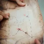 Creare una mappa del tesoro da una stanza vera: trasformare mobili e porte in un mondo immaginario