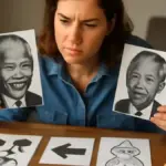 Personaggi di carta con tre espressioni: attività creativa per costruire una piccola storia a fumetti
