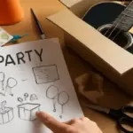 Inviti di compleanno a fumetti: una vignetta per spiegare luogo, orario e tema della festa