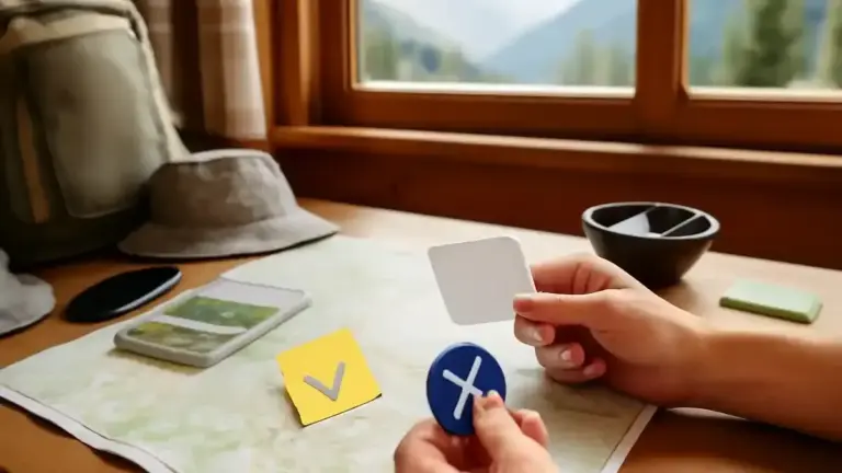 Tris su carta con simboli inventati: preparare una partita da portare in viaggio