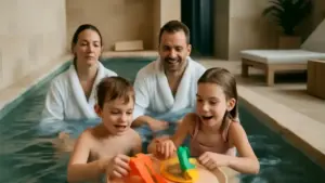 Giochi con acqua in casa: travasi con bicchieri e bacinelle senza bagnare il pavimento