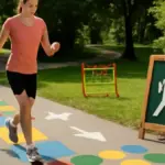 Percorso a ostacoli in giardino per bambini: come usare sedie, corde e cerchi