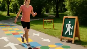 Percorso a ostacoli in giardino per bambini: come usare sedie, corde e cerchi