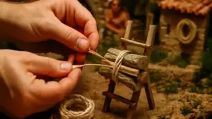 Lavoretti con legnetti raccolti all’aperto: costruire una cornice per disegni