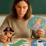 Come costruire burattini con i sacchetti di carta per inventare storie