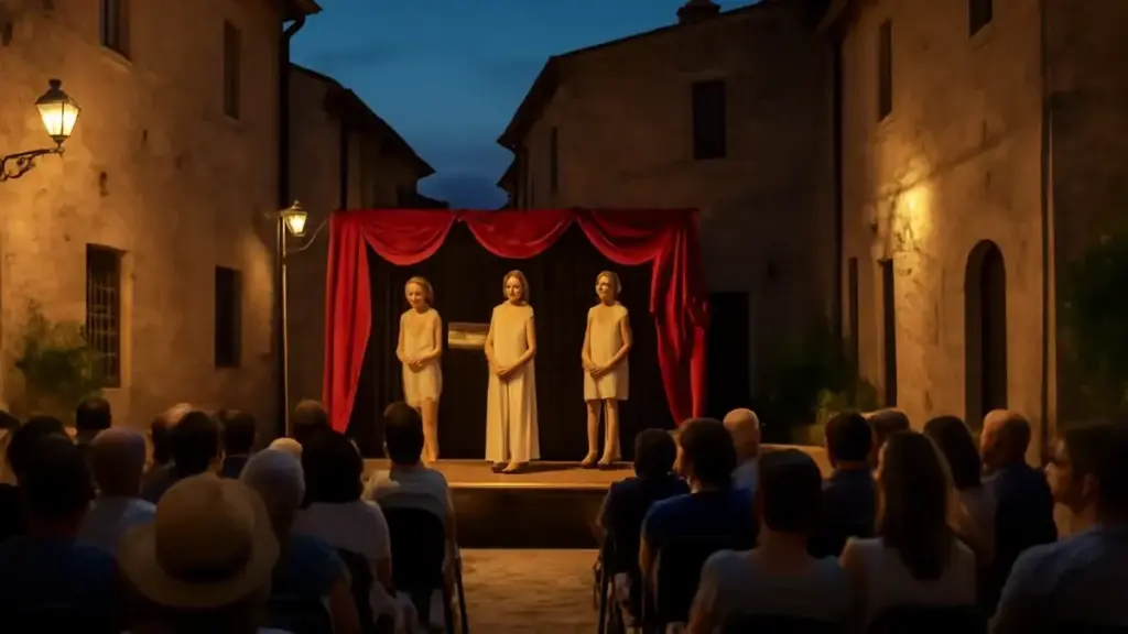Teatrino per burattini con una scatola di cartone: come aprire il palco