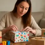Stampa con il pluriball: come creare motivi a pois su carta da regalo